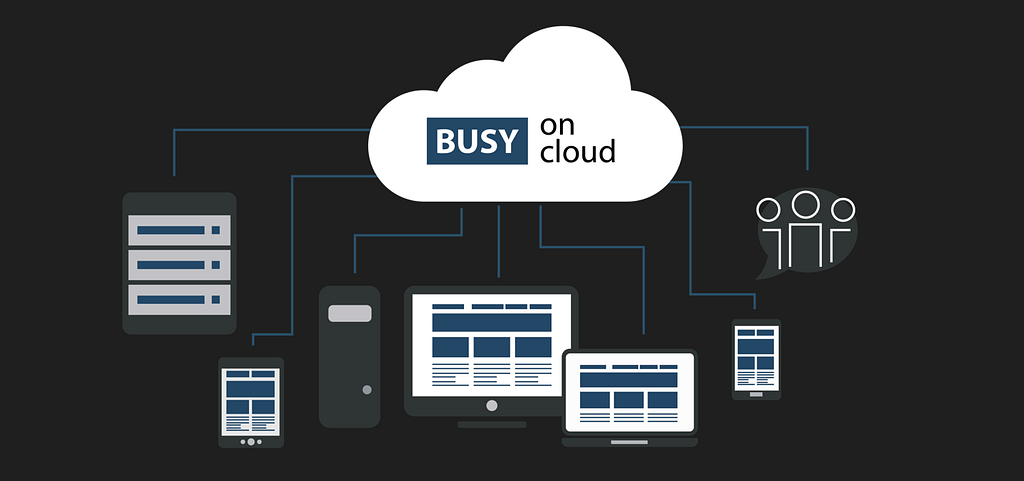 Busy on cloud